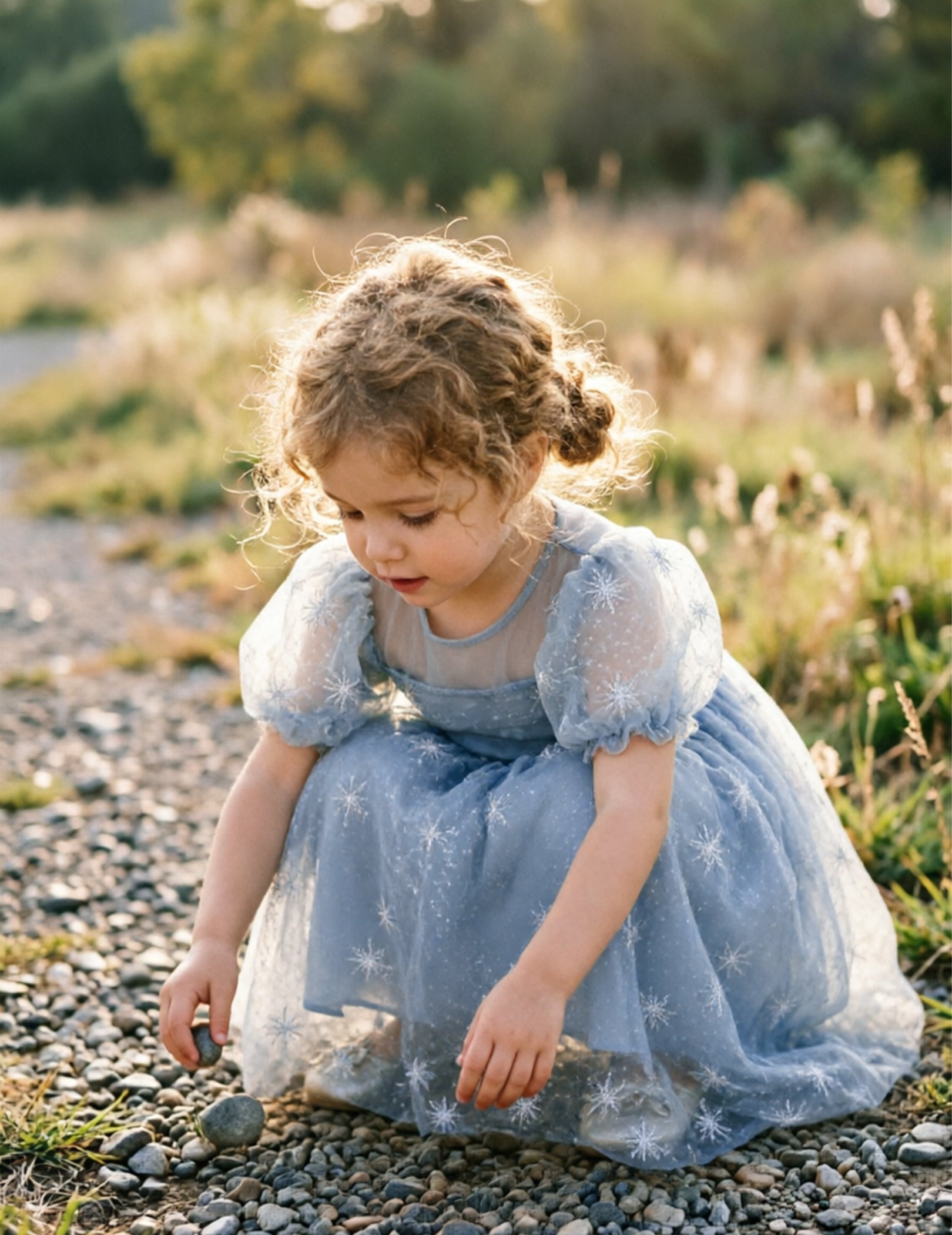 Snowflake Gown Princess Dress