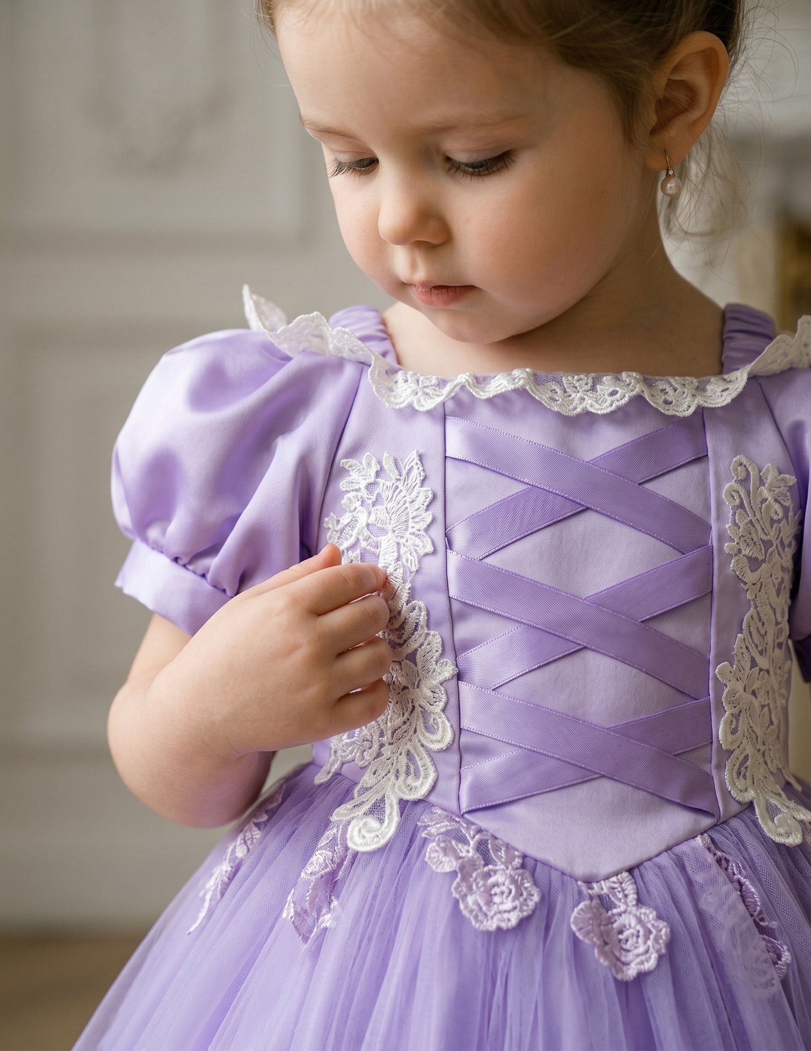 Lavender Fairytale Princess Dress