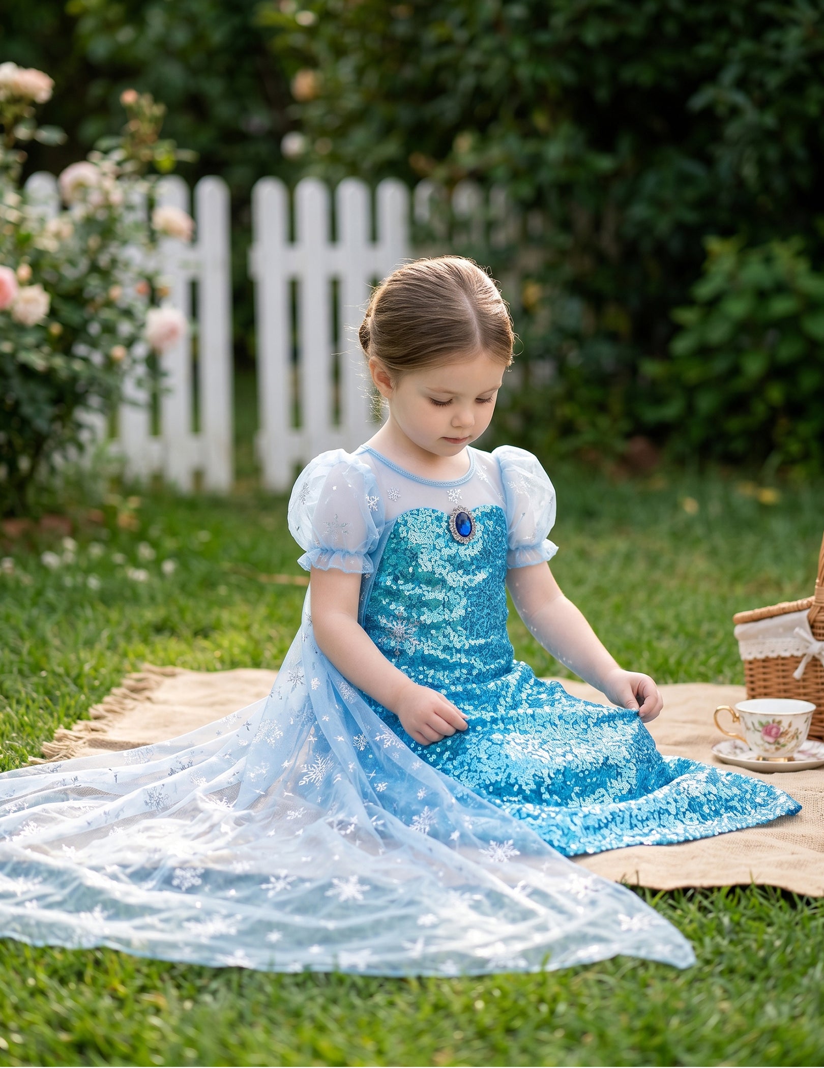 Royal Ice Gown Princess Dress