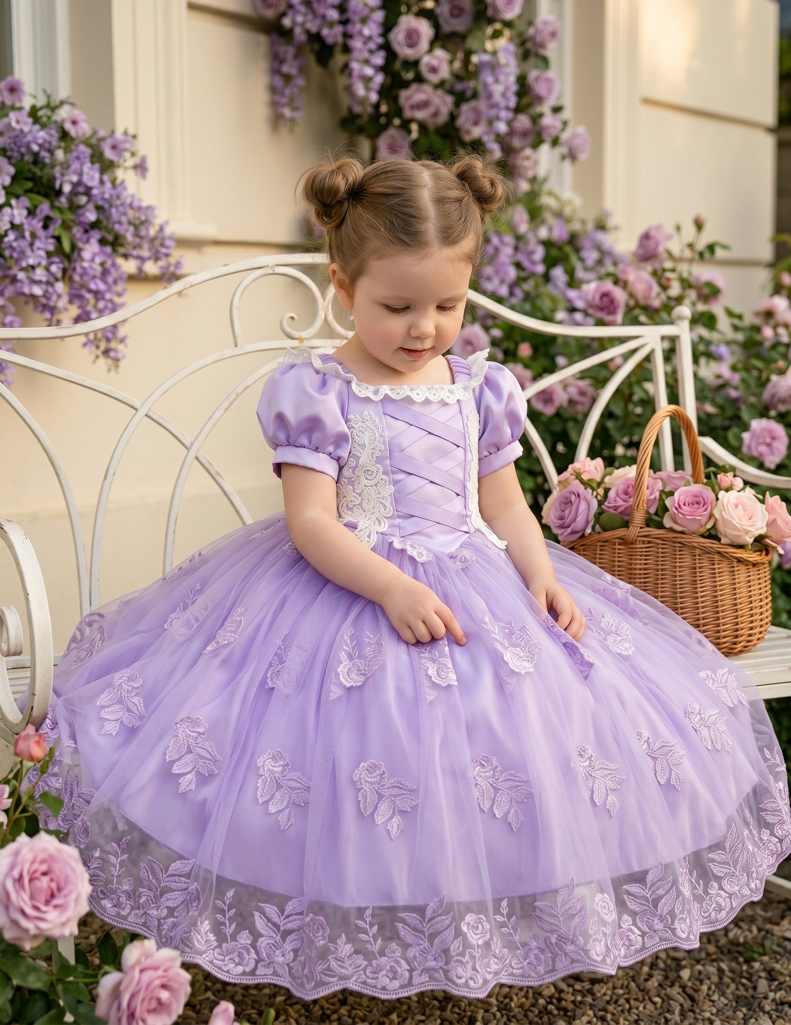 Lavender Fairytale Princess Dress