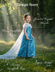 Royal Ice Gown Princess Dress