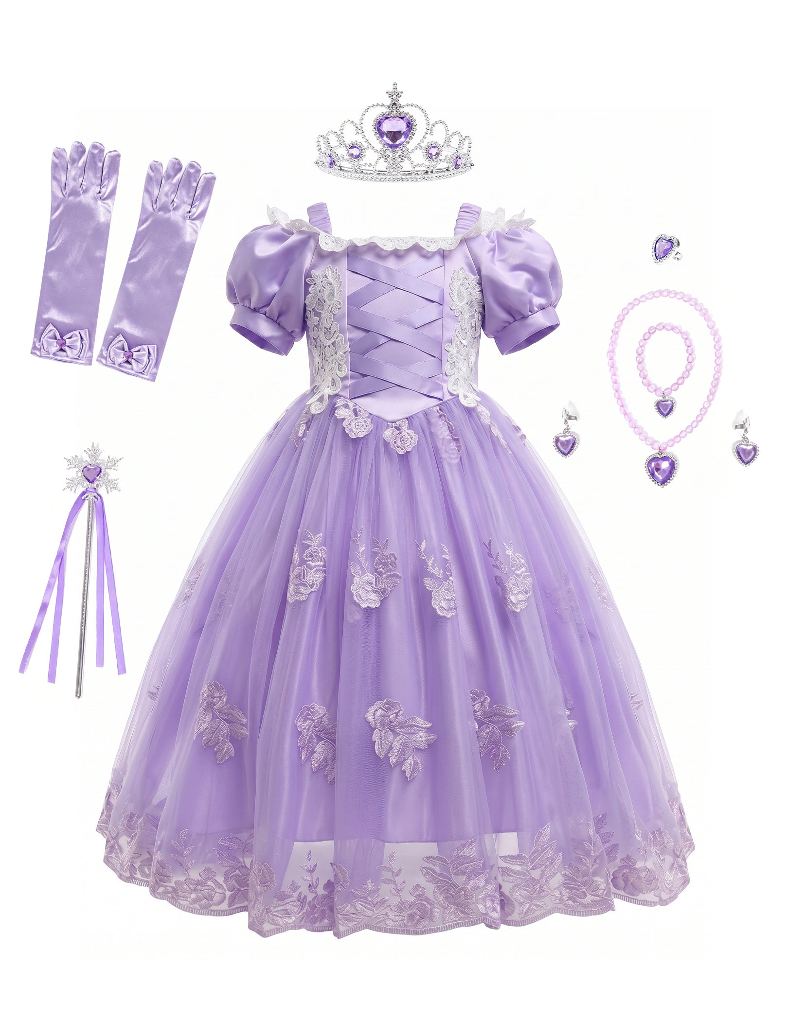 Lavender Fairytale | Purple Princess Dress for Girls