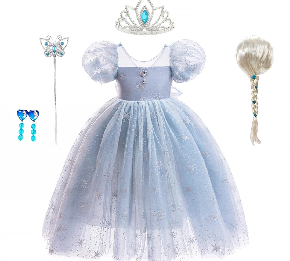 Snowflake Gown Princess Dress