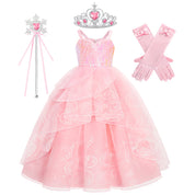 Pink Glinda Fairytale Princess Dress for Girls