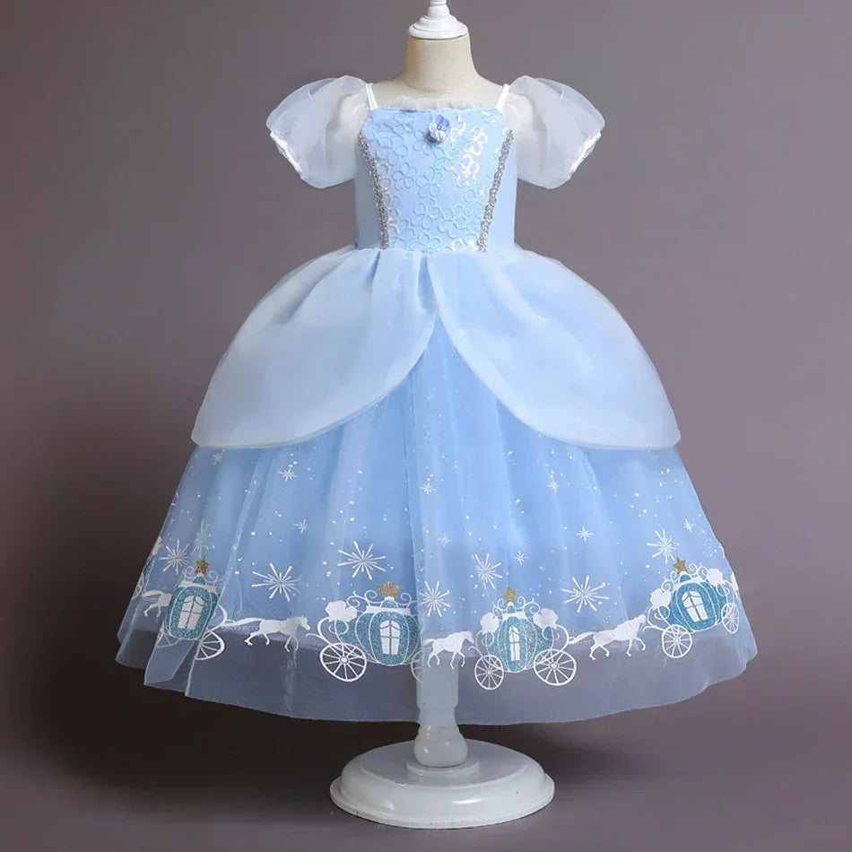 Classic Snowflake Princess Dress