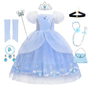 Classic Snowflake Princess Dress