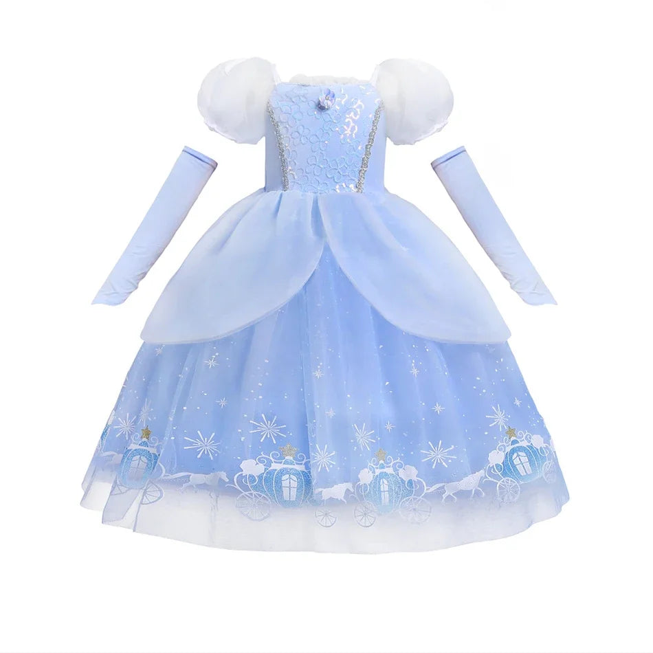 Classic Snowflake Princess Dress