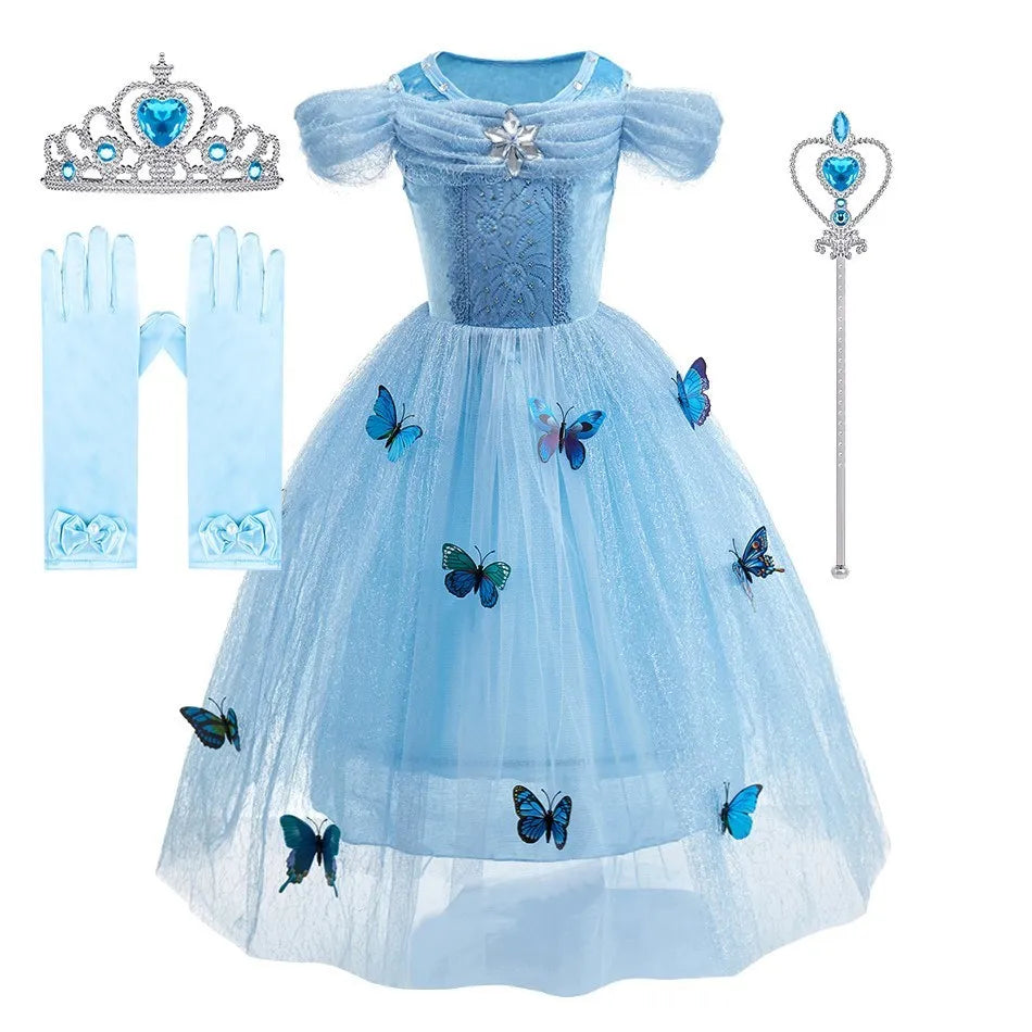 Azure Enchantment Princess Dress