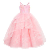 Pink Glinda Fairytale Princess Dress for Girls