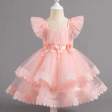 Lace Bloom Dress | Girls Party Dress | PetitWishes