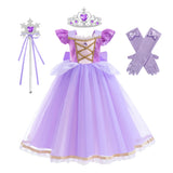 Elegant Rapunzel Princess Dress for Girls