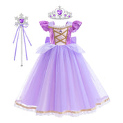 Elegant Rapunzel Princess Dress for Girls