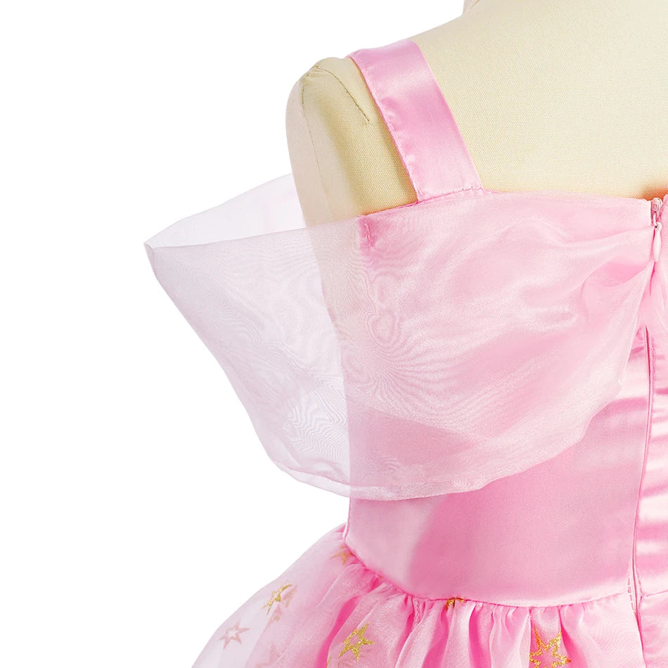 Pink Aurora Princess Ball Gown for Girls