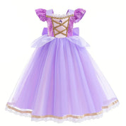 Elegant Rapunzel Princess Dress for Girls