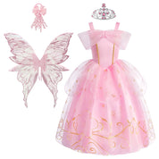 Pink Aurora Princess Ball Gown for Girls