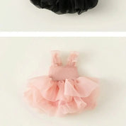 Babelio pink toddler princess dress with ruffles, displayed on a clean background
