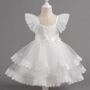 Lace Bloom Dress | Girls Party Dress | PetitWishes