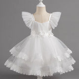 Lace Bloom Dress | Girls Party Dress | PetitWishes